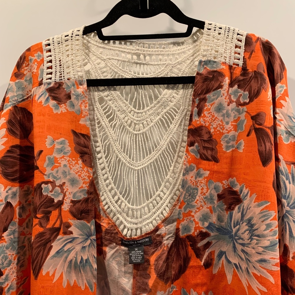 Chelsea & Theodore Kimono Top 3x